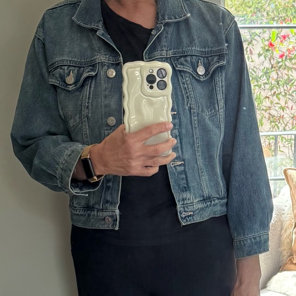 GAP Denim cropped women’s jacket - Picture 6 of 8